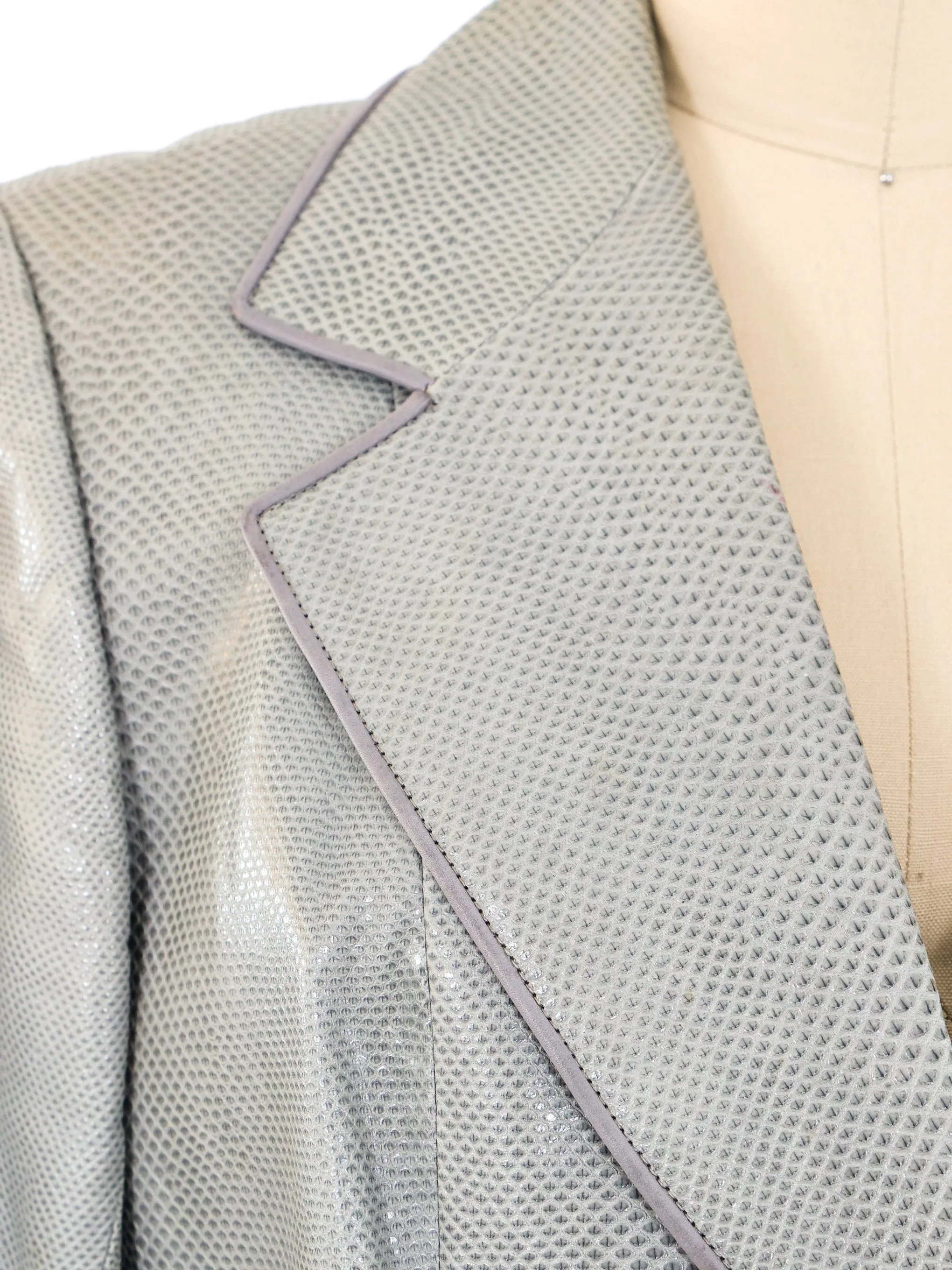 1980's Gucci Snakeskin Blazer