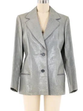 1980's Gucci Snakeskin Blazer