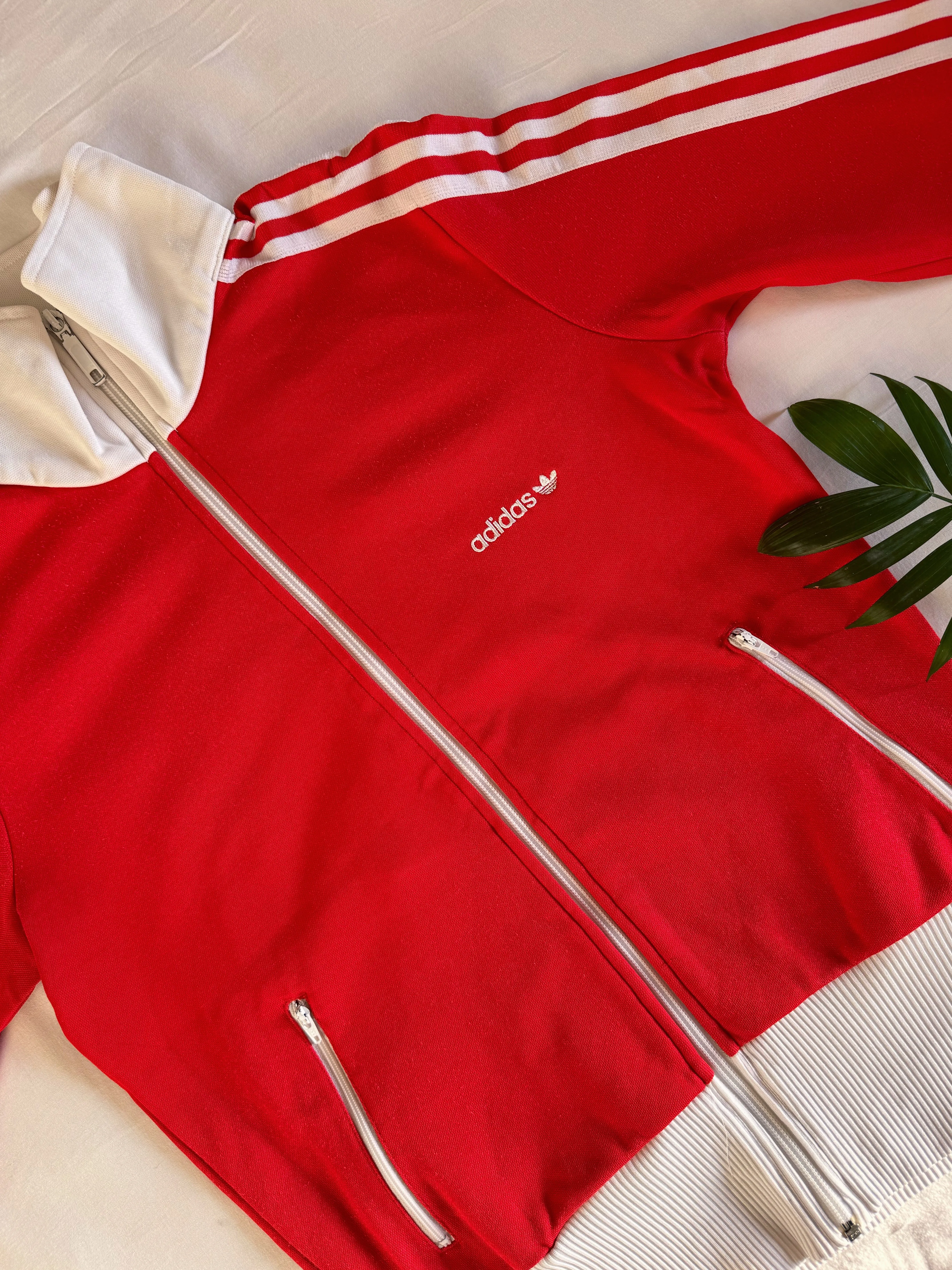 Adidas Vintage Classic Red Jacket