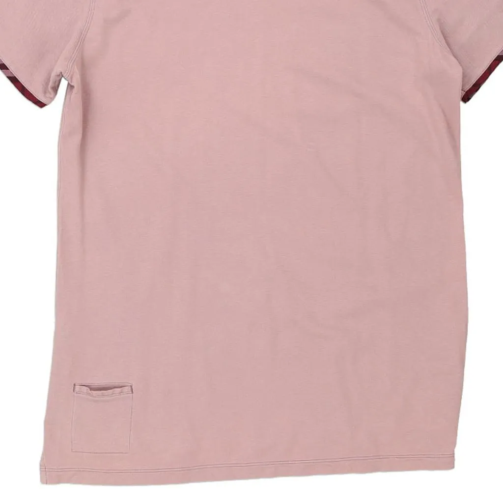 Burberry Brit Polo Shirt - XL Pink Cotton