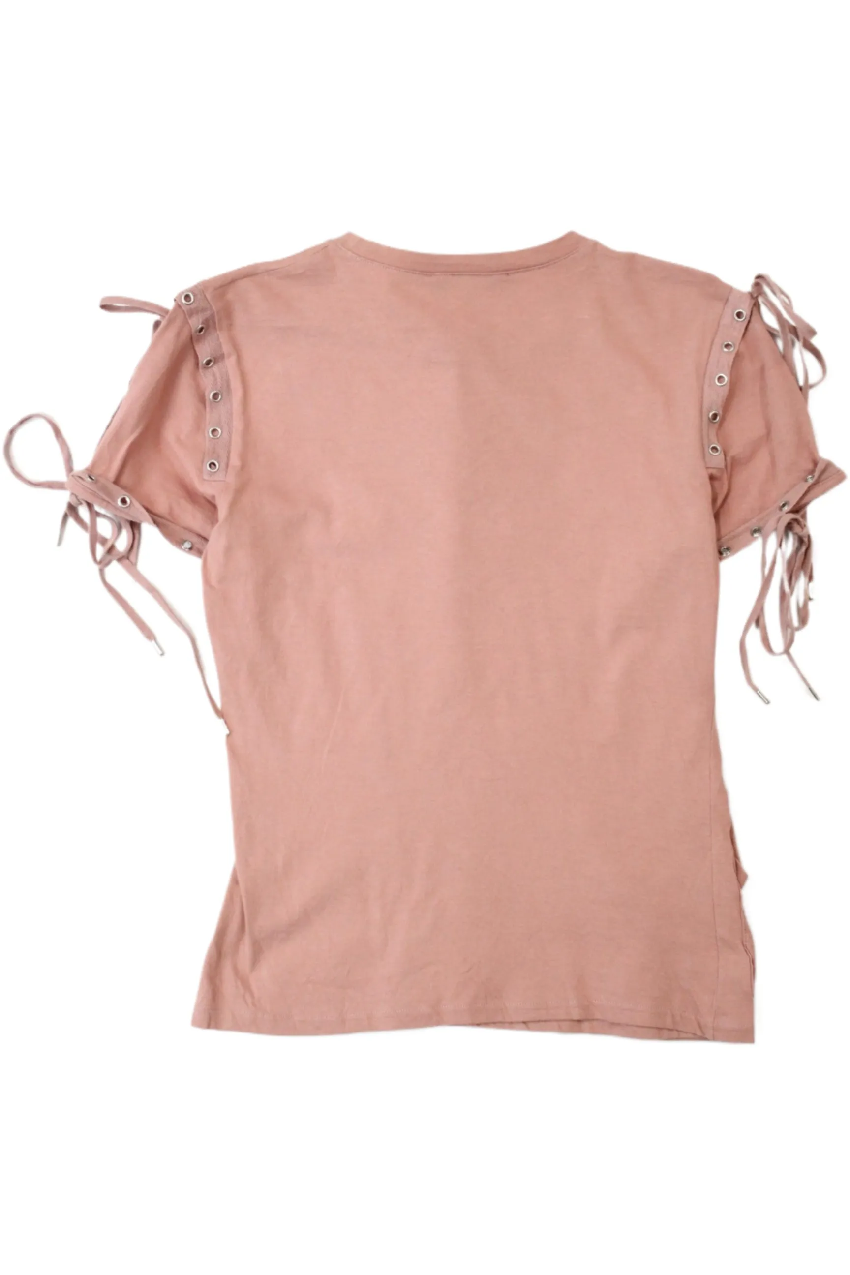 Christian Dior - Eyelet   Lacing Tee