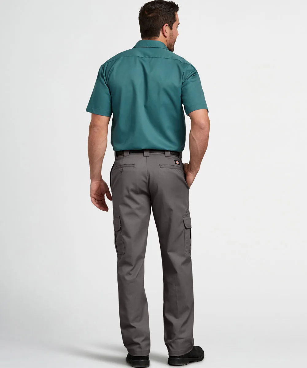 Dickies Men's Regular Fit Twill Cargo Pants - Gravel Grey