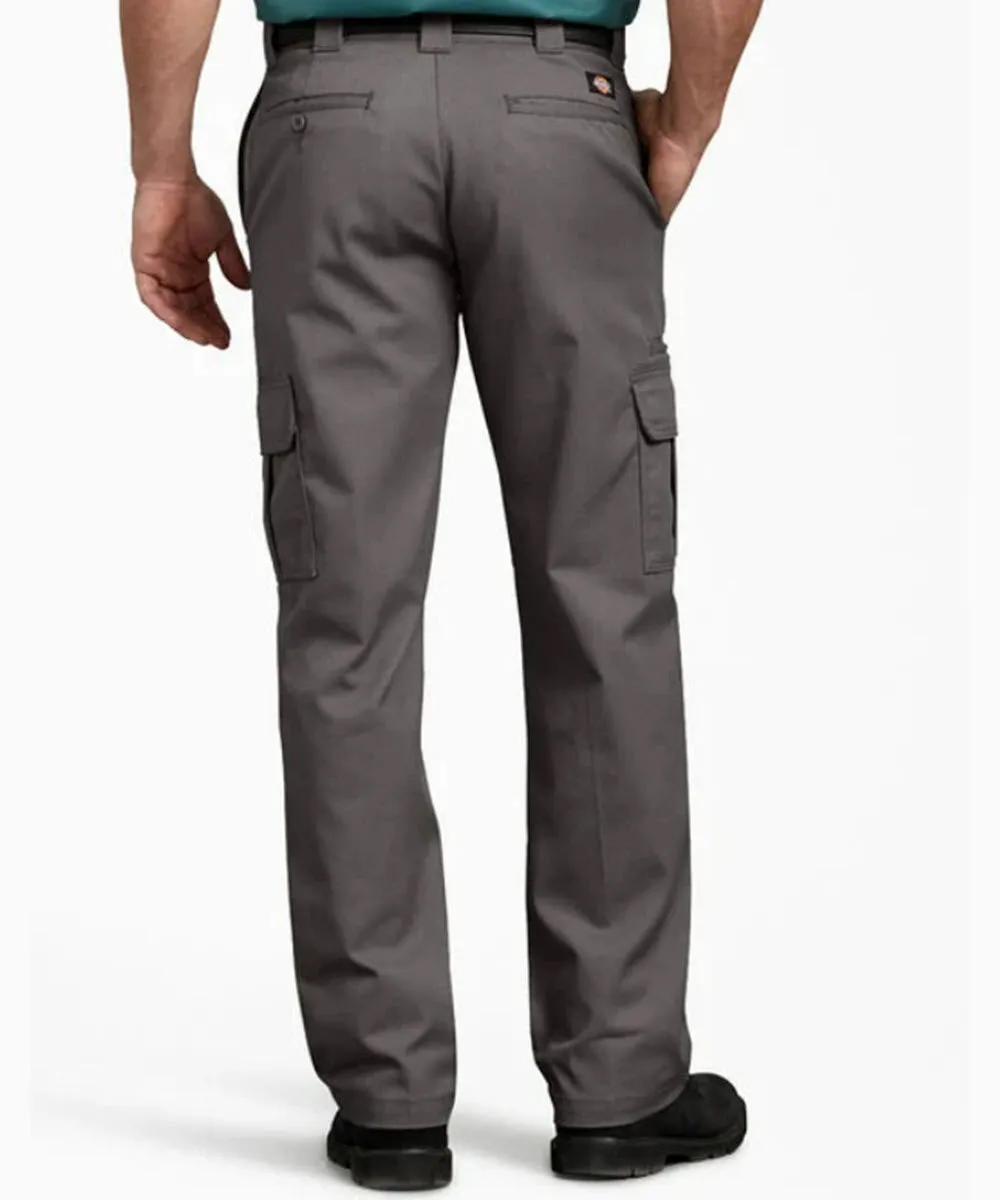 Dickies Men's Regular Fit Twill Cargo Pants - Gravel Grey