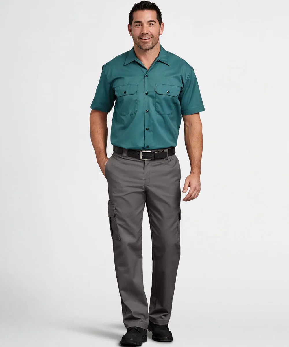 Dickies Men's Regular Fit Twill Cargo Pants - Gravel Grey