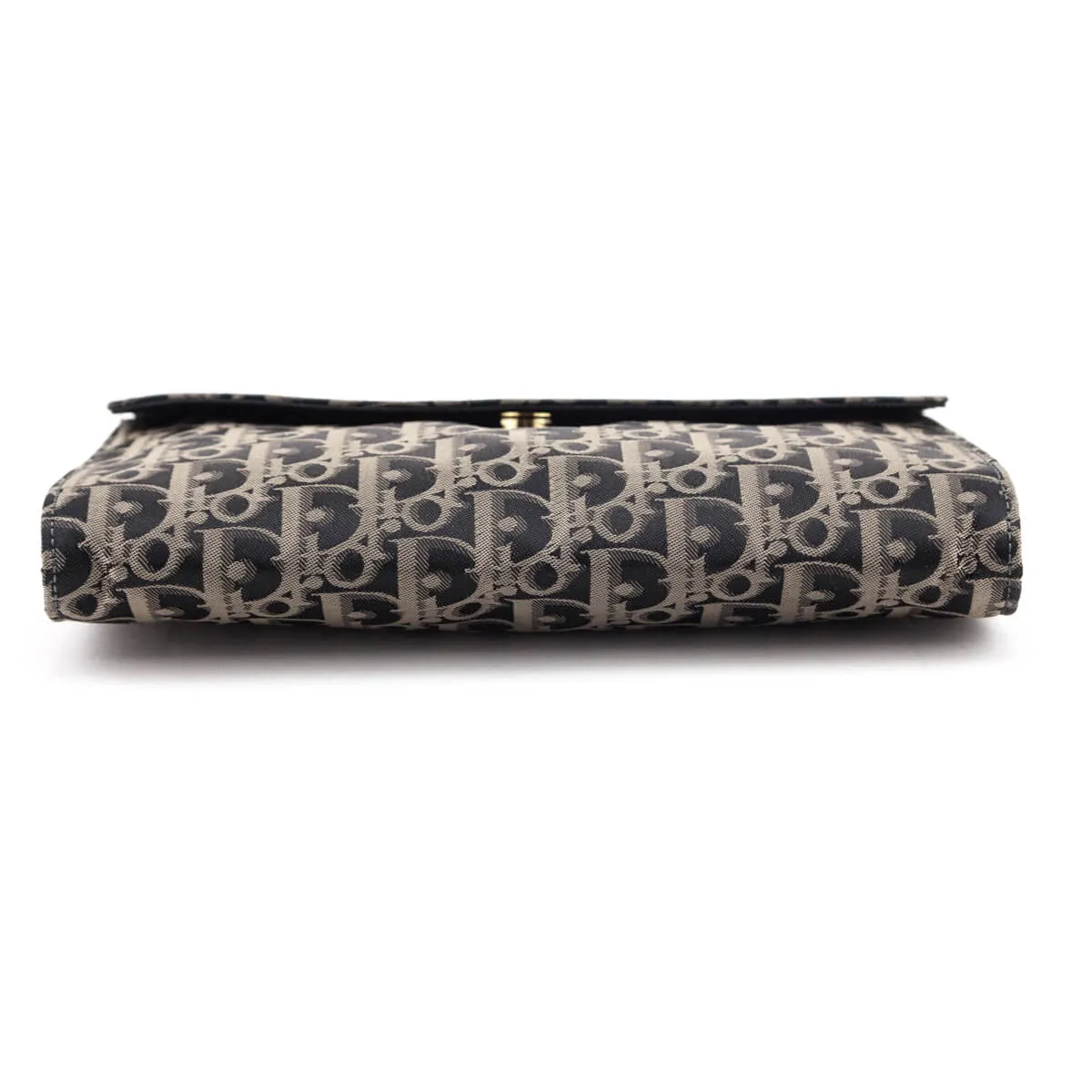 Dior Black Monogram Vintage Clutch