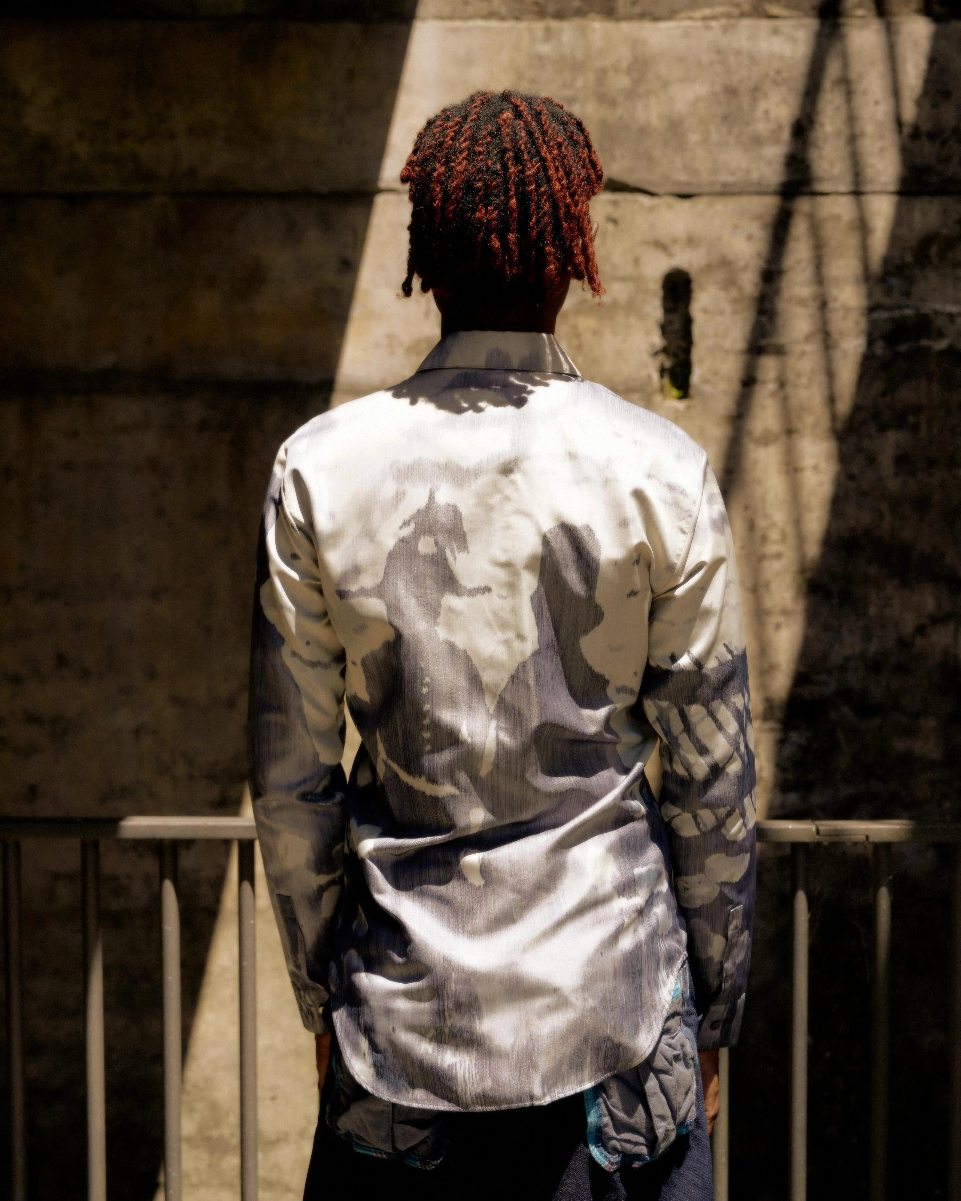 Dior x Peter Doig AW 2021 Technical silk shirt