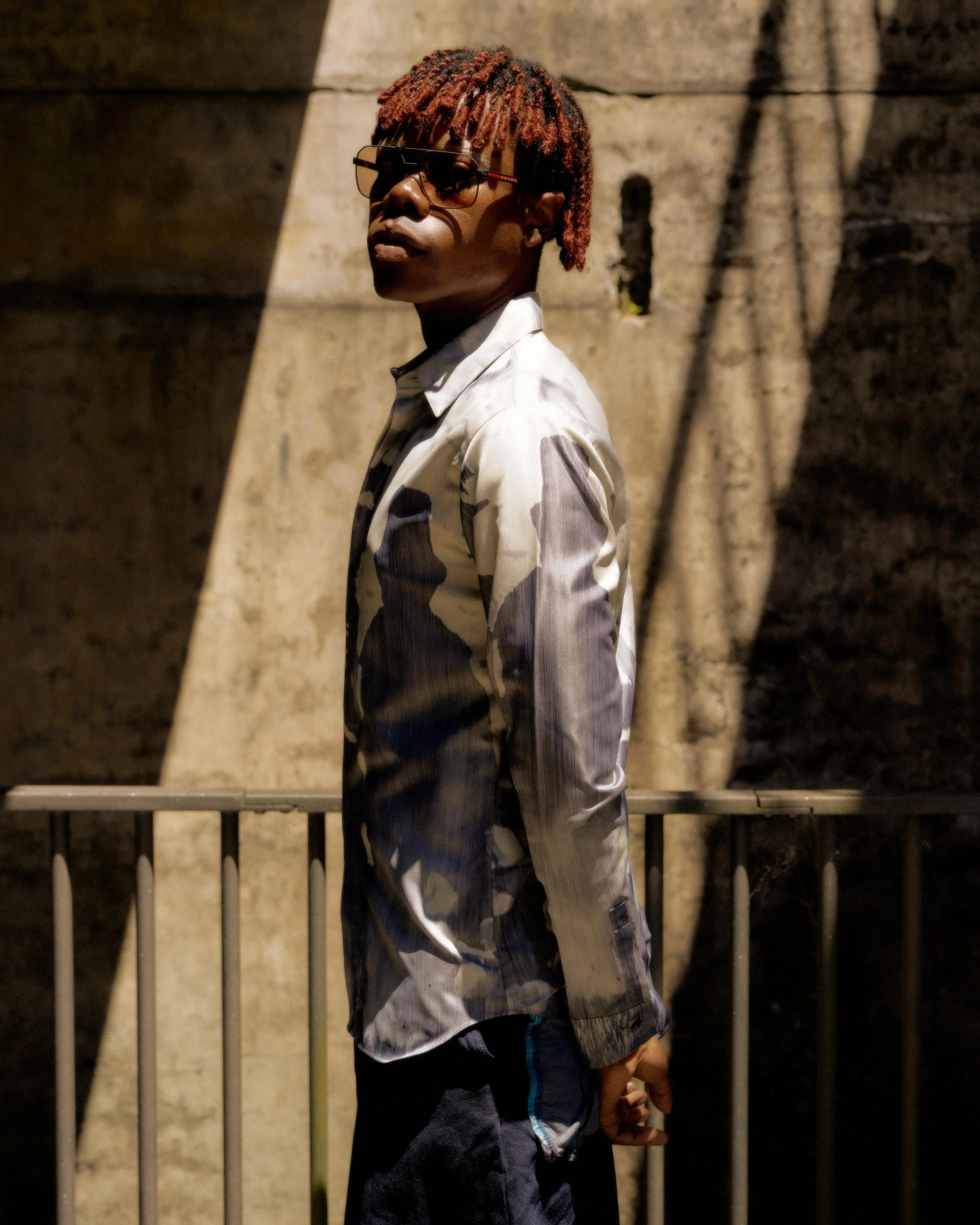 Dior x Peter Doig AW 2021 Technical silk shirt