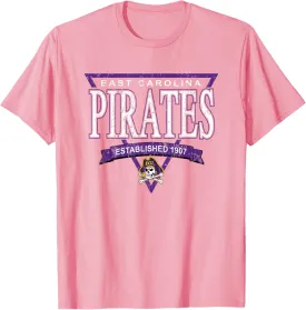 East Carolina Pirates Vintage Nineties Pink T-Shirt