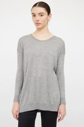 Grey Loose Fit Sweater