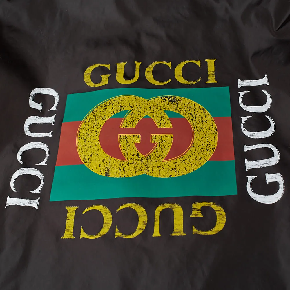 Gucci Logo Bomber Jacket