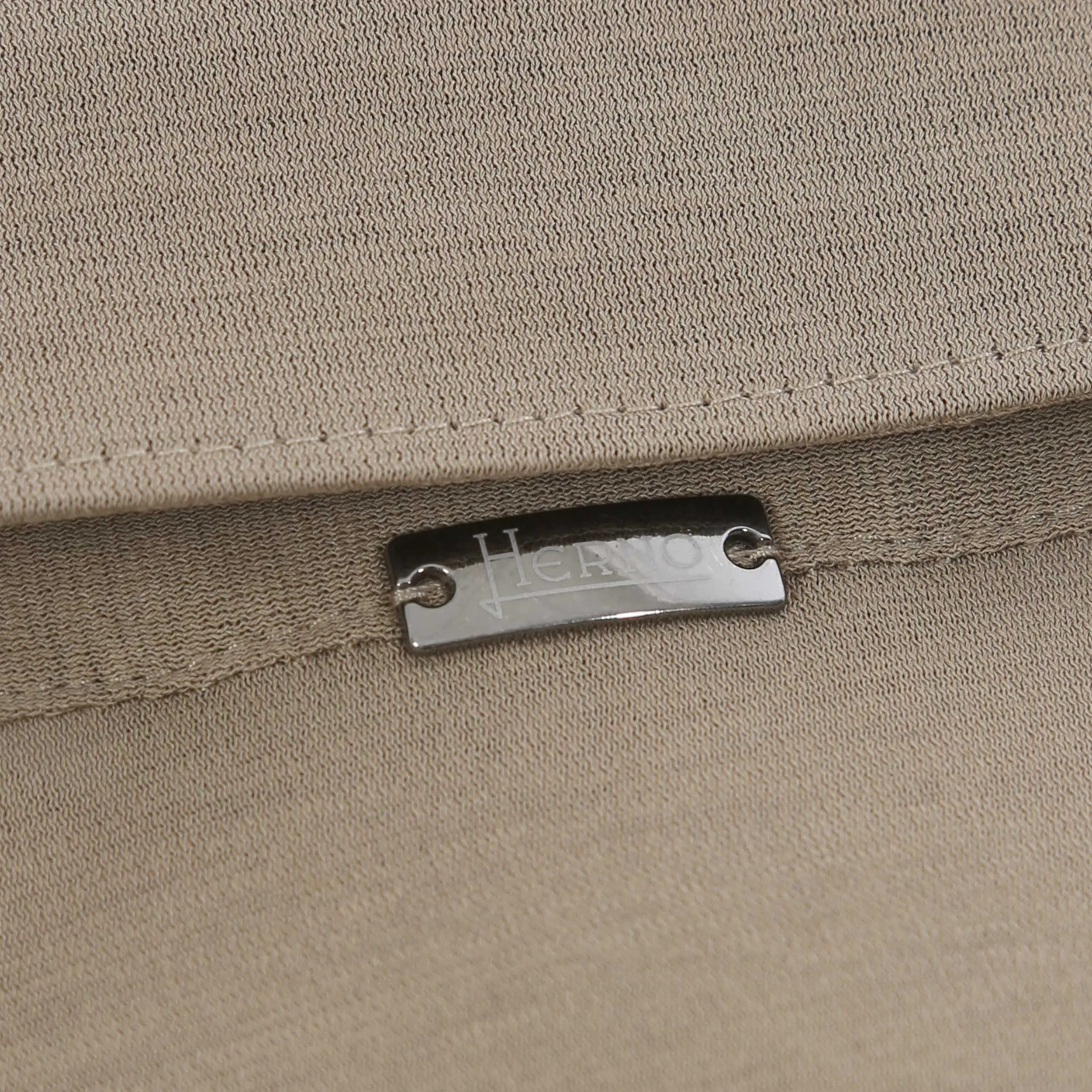 Herno M.C Jersey Polo Shirt in Taupe