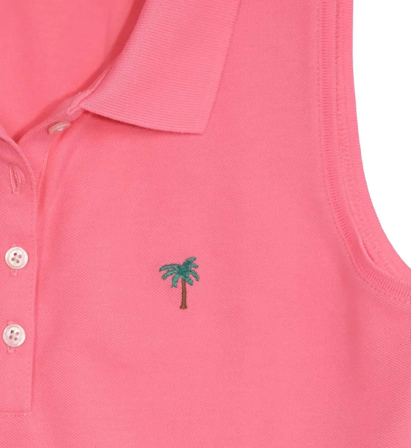 J.Crew Mercantile Women's Sleeveless Piqu Polo Shirt