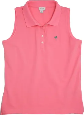 J.Crew Mercantile Women's Sleeveless Piqu Polo Shirt