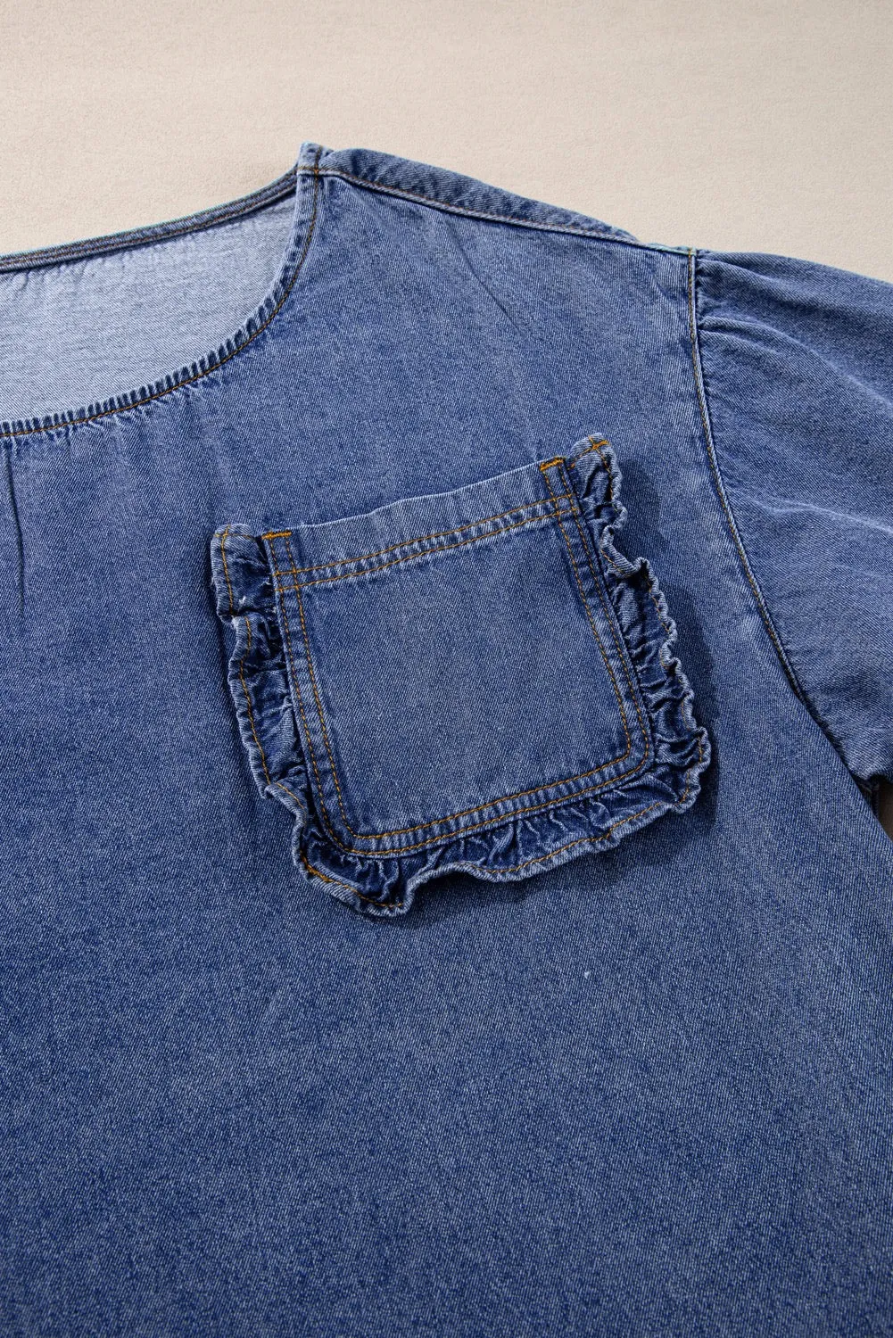 Living For Today Denim Top