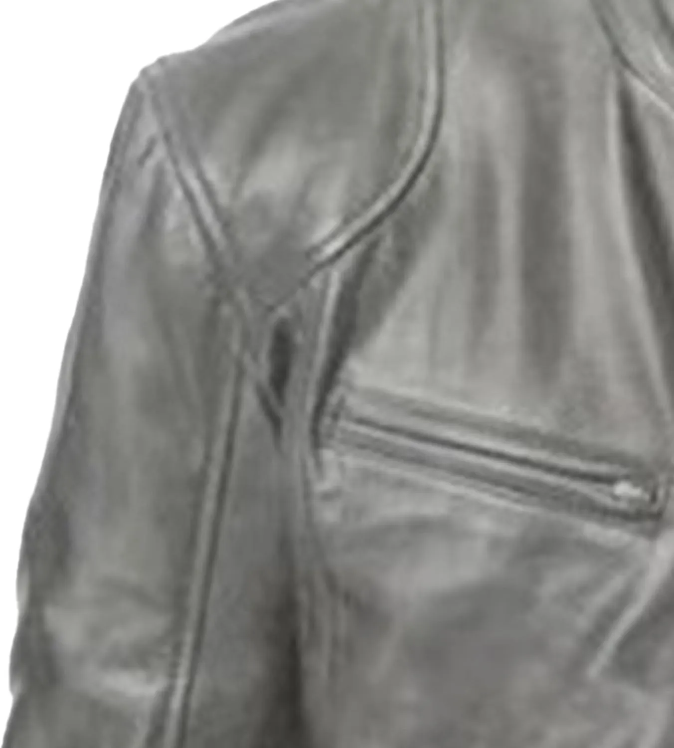 Maiyifu-GJ Leather Jackets for Men Stand Collar Slim Fit Faux Leather Motorcycle Jacket Zip-Up Biker Coat Windbreaker