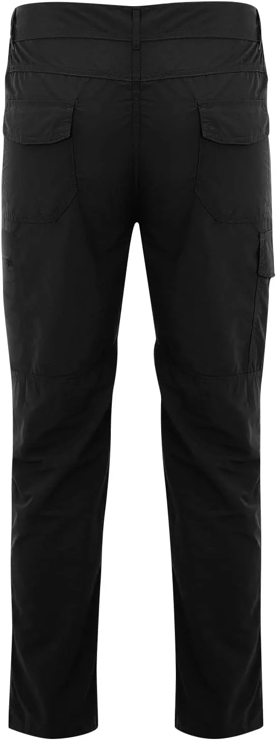 Mencomfy Cargo Pants Waterproof Ripstop Flex Work Pants Construction Tactic Hiking Outdoor Lightweight Trousers