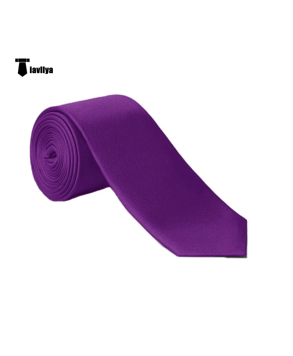 Men's Modern Fit Classic Solid Color Tie Set