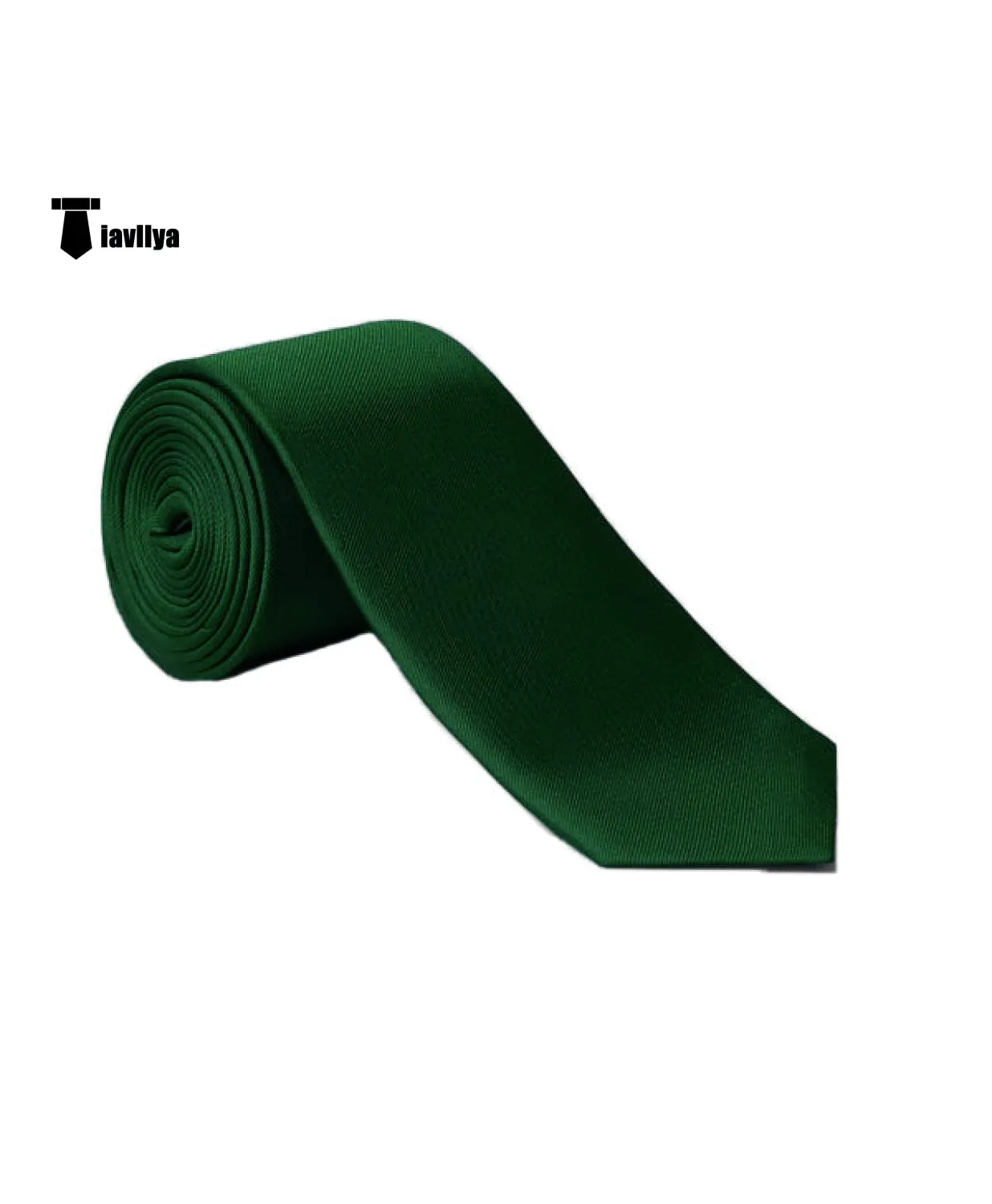 Men's Modern Fit Classic Solid Color Tie Set