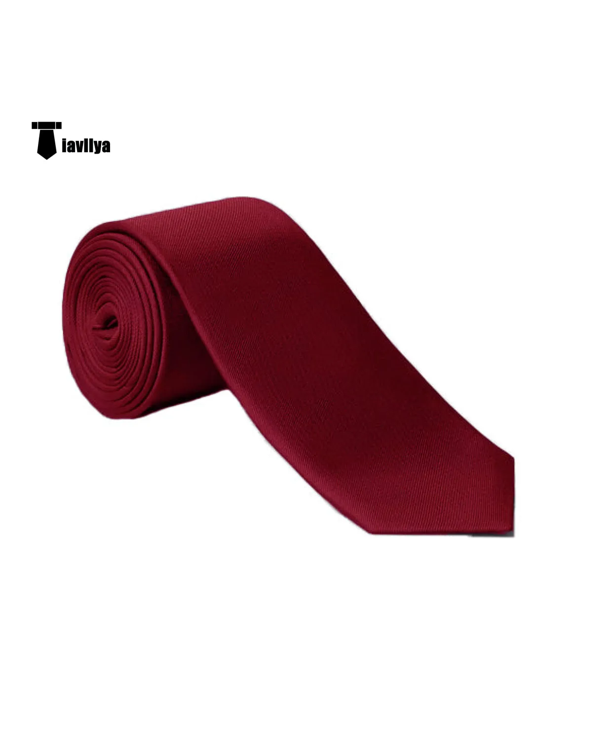 Men's Modern Fit Classic Solid Color Tie Set