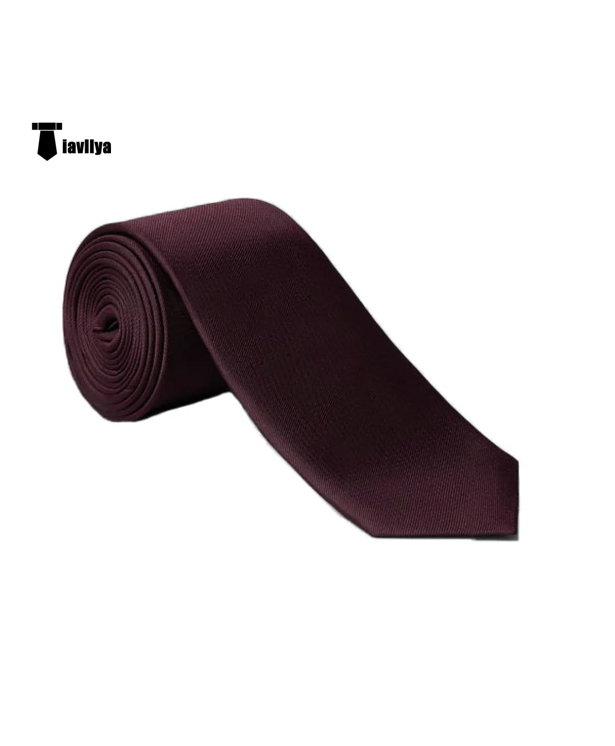 Men's Modern Fit Classic Solid Color Tie Set