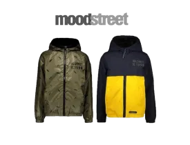 Moodstreet Raincoat Windbreaker Waterproof Hoodie, 98cm/2Y