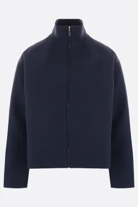 Patch Technical Wool Jacket