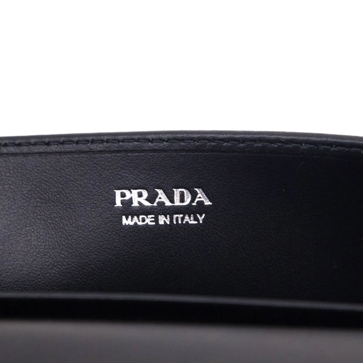 Prada Crystal Mini Wallet Chain