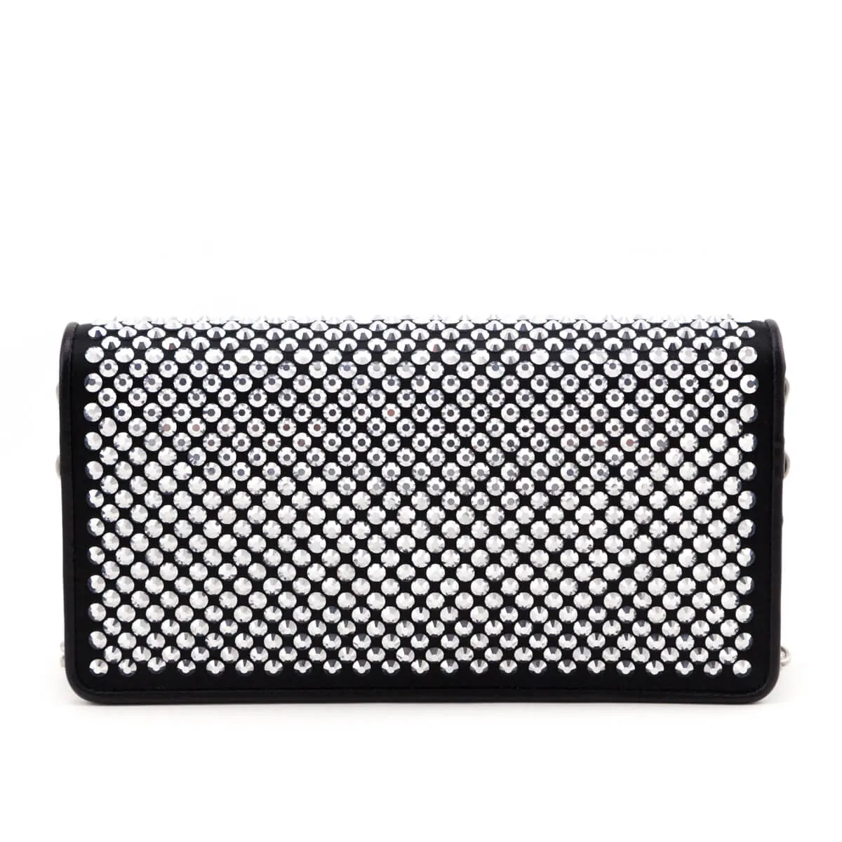 Prada Crystal Mini Wallet Chain