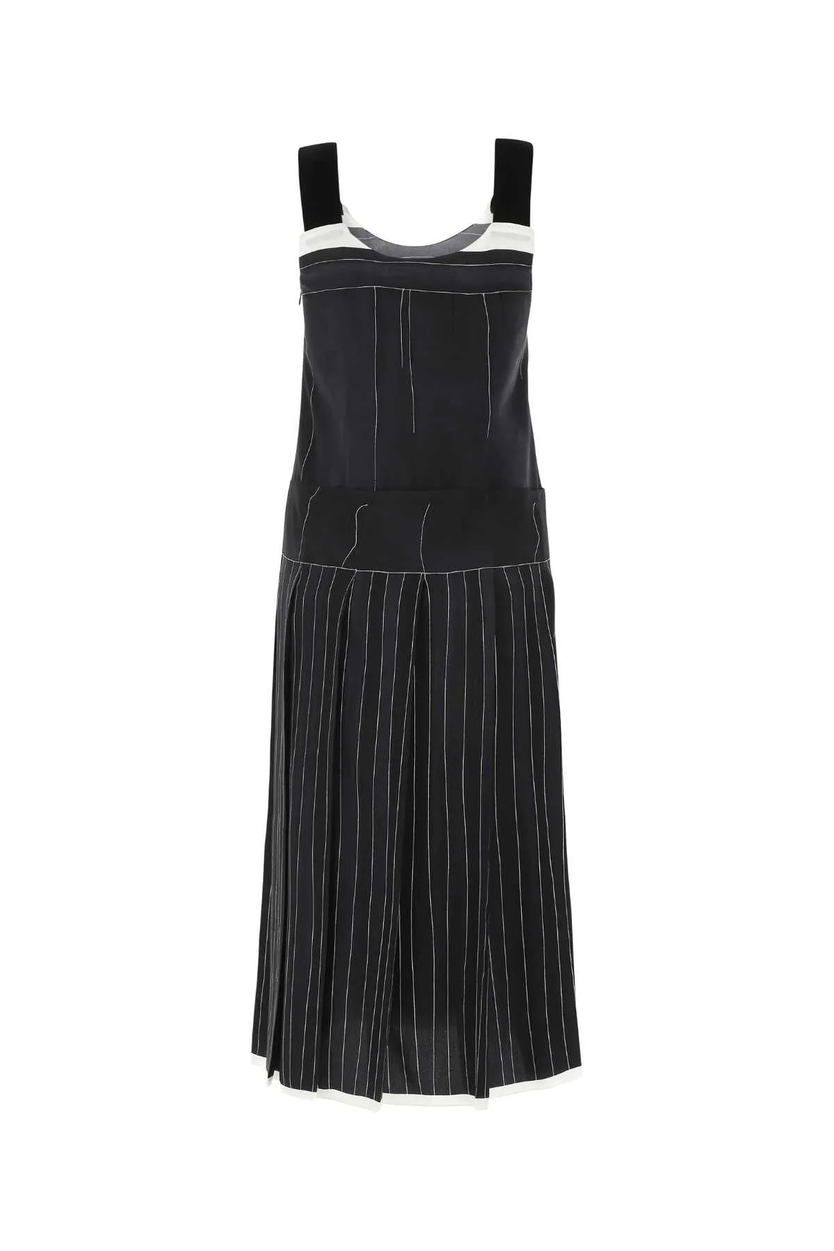 PRADA Silk Mini Dress with Elegant Print