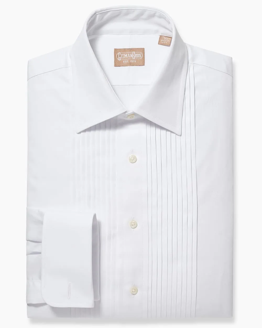 Ten Pleat Tuxedo Shirt - Classic