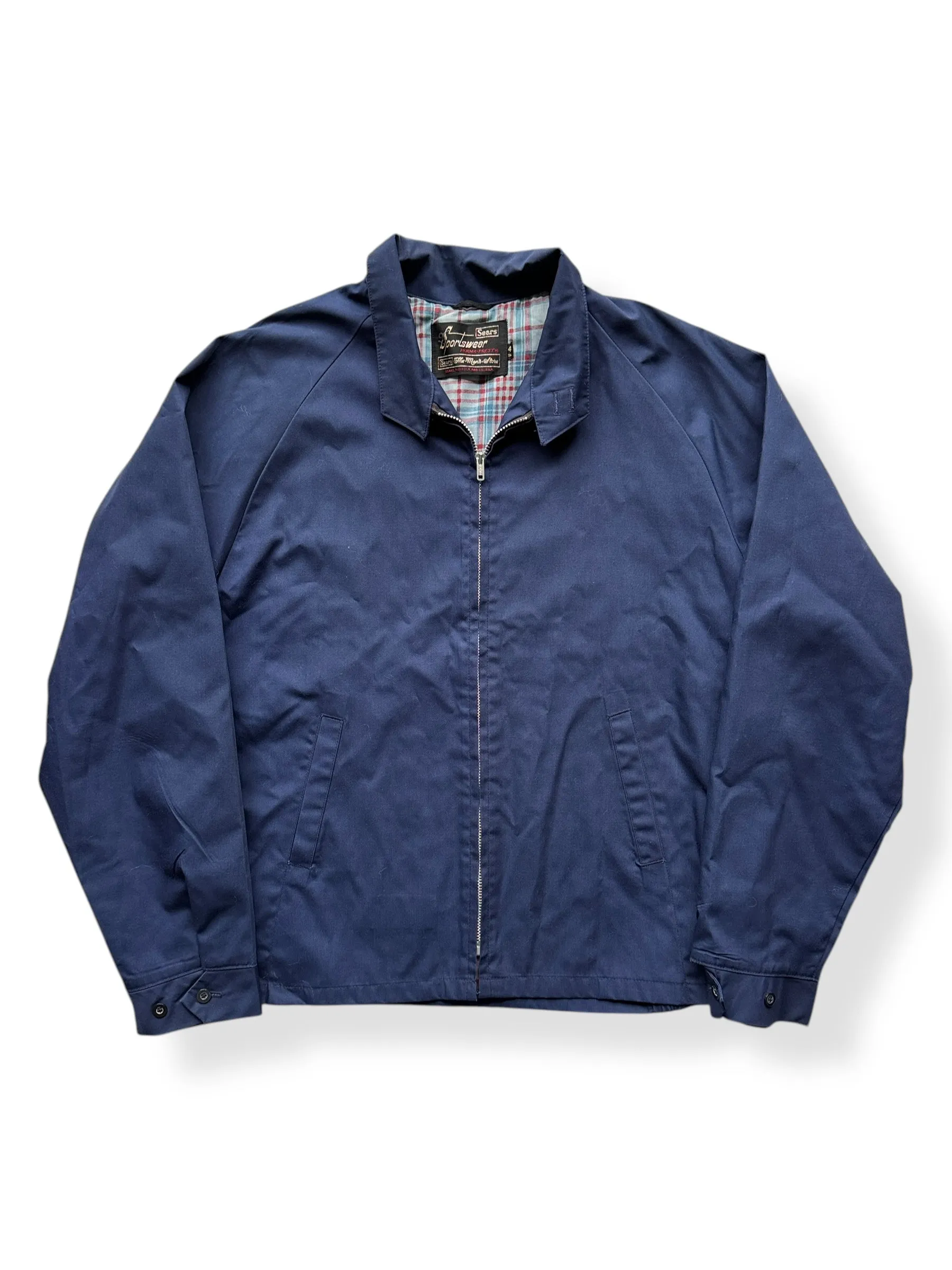 Vintage Sears Sportswear Perma-Prest Windbreaker SZ 46
